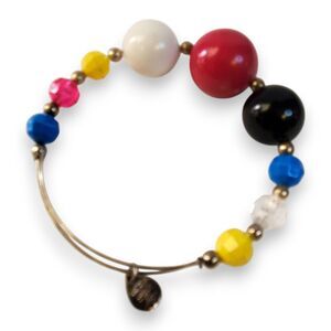 Expandable Wine Bracelet 2003 Patented Colorful Y2K Jewelry Retro 80's Aesthetic